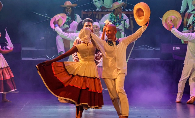 Con homenajes a Totó La Momposina, Delia Zapata y Petronio Álvarez, inició el Encuentro de Danzas Folclóricas Mercedes Montaño