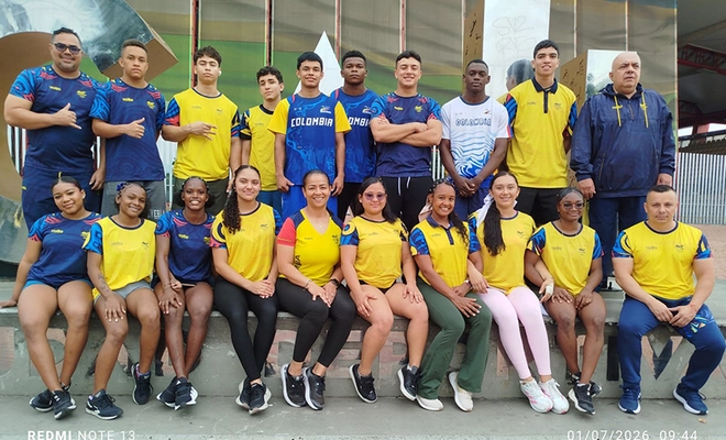 La Selección Colombia está lista para el Mundial Junior de Pesas Cali 2026: los cafeteros van por el podio desde este domingo 5 de julio