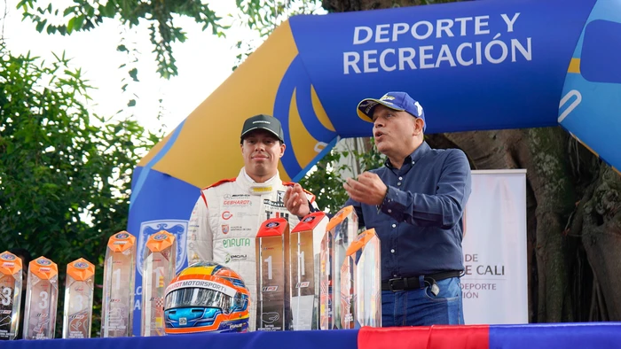 El piloto caleño Óscar Tunjo busca un nuevo podio este fin de semana en el ‘Campeonato IMSA’, en Toronto