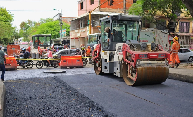 Recuperación de la Avenida Ciudad de Cali supera el 95 % en el tramo 2 y esta semana inicia obras en el tramo 5