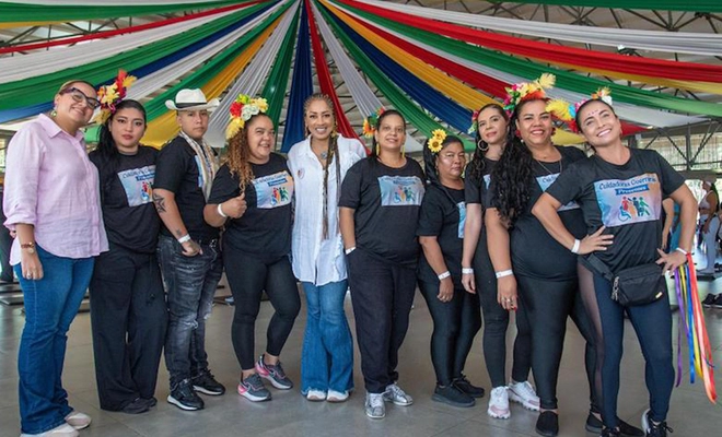 Cali brindó un día de bienestar y esparcimiento a las personas cuidadoras
