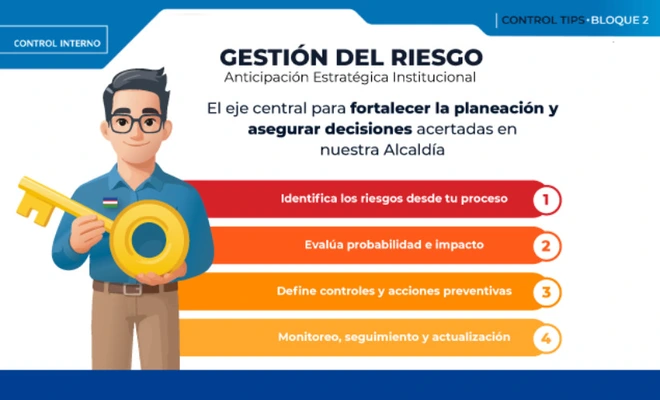 Cultura de Control 2026: la Gestión del Riesgo como eje de la planeación y la alta eficiencia en la Alcaldía de Cali
