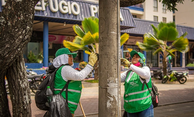 Con el embellecimiento de sus corredores estratégicos, Cali se alista para recibir un nuevo evento de país