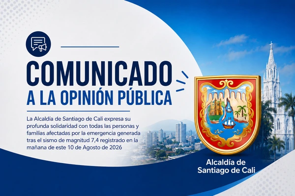 COMUNICADO A LA OPINIÓN PÚBLICA