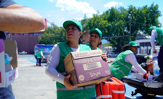 La solidaridad se mueve en Cali: Unidad Panamericana se convierte en refugio de esperanza y punto de entrega de ayudas tras el terremoto
