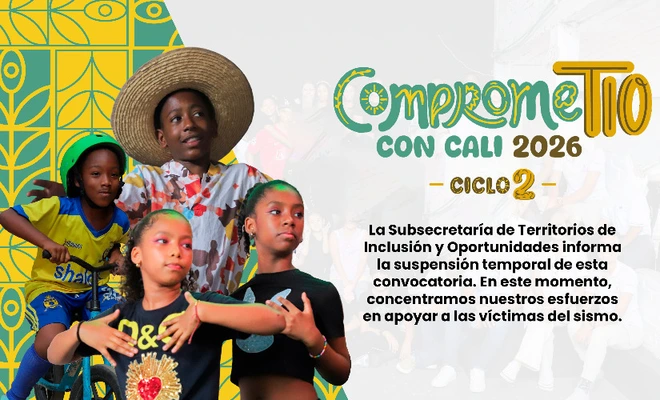 Convocatoria CompromeTIO se suspende temporalmente debido a la emergencia por el sismo