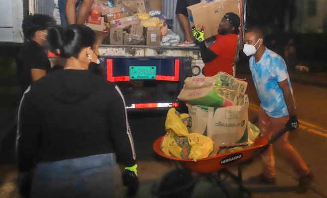 ¡Gracias, Ciudad de Panamá! Cali recibió 18 toneladas de insumos para apoyar a afectados por el terremoto