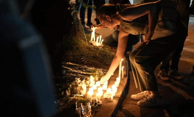 En Cuarto de Legua se encendió una luz en memoria de las víctimas del terremoto