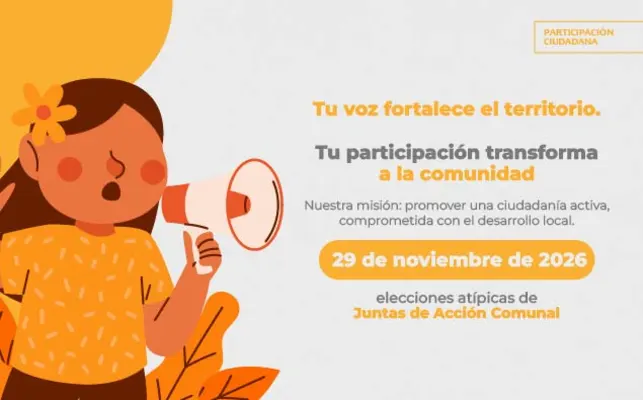 Alcaldía de Cali informa sobre la nueva fecha para elecciones atípicas de 22 Juntas de Acción Comunal