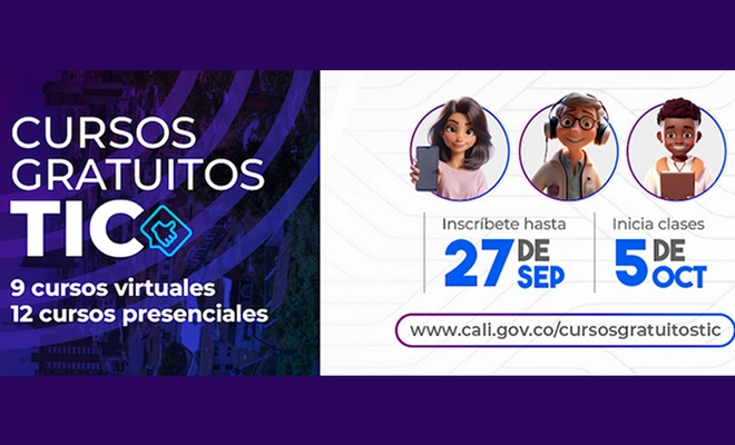 Datic abre nueva convocatoria para cursos gratuitos: aprende, fortalece tus habilidades y prepárate para el mundo digital