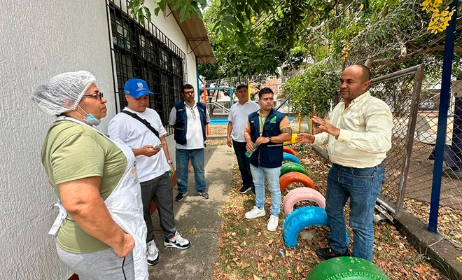 La Alcaldía de Cali visita los comedores comunitarios afectados por la emergencia para iniciar ruta de atención