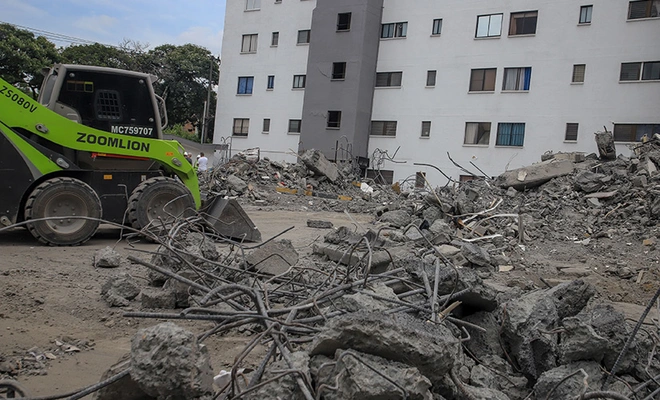 Avanza la recuperación en el Conjunto Residencial Ariguaní tras colapso de una de sus torres
