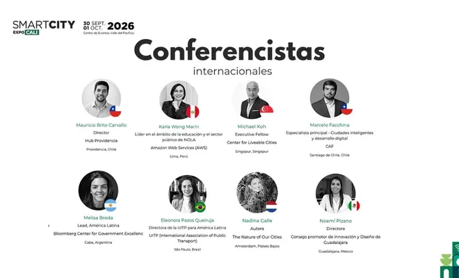 Smart City Expo Cali se consolida como el espacio para impulsar la reactivación y el desarrollo de la ciudad; más de 70 conferencistas ya confirmaron su participación