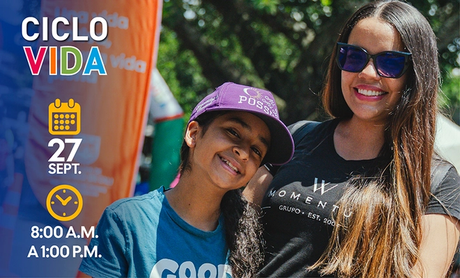 La Ciclovida del domingo se enfocará en salud, prevención y bienestar