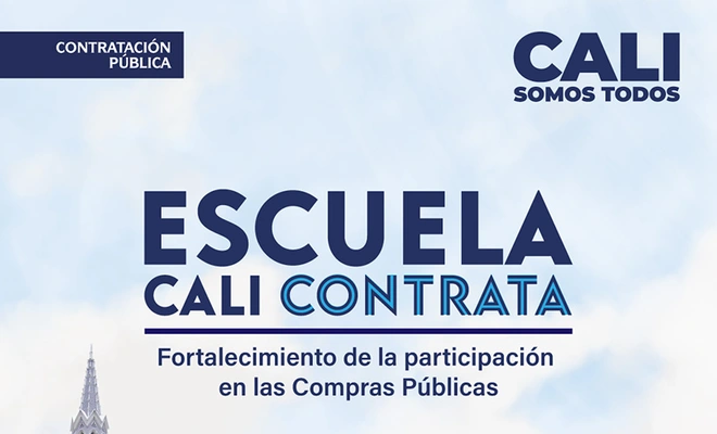 Escuela Cali Contrata: tras el sismo, la Alcaldía pone la contratación pública al alcance de la ciudadanía
