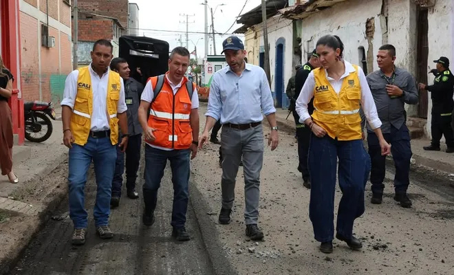 Alcaldía de Cali transforma la movilidad en Ciudad Paraíso con la recuperación histórica de sus vías