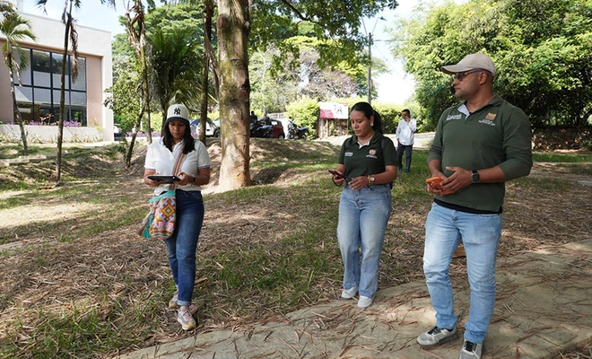 Más de 2400 metros cuadrados se incorporan a las zonas verdes en el sector de Pance