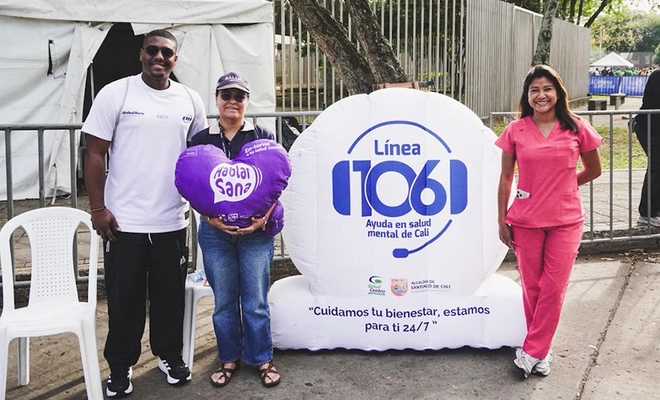 Cali conmemora el Día Mundial de la Salud Mental durante el mes de octubre