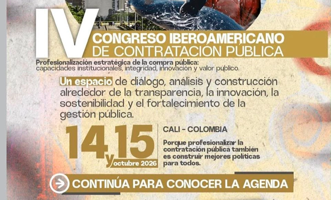 Cali se posiciona como referente en contratación pública en el ámbito iberoamericano