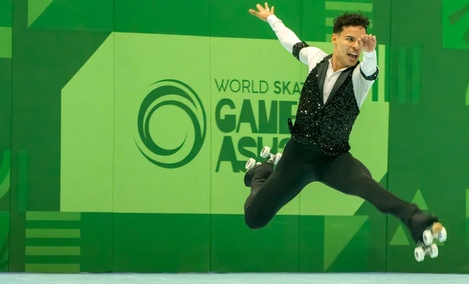 Brayan Carreño y un nuevo oro mundial, para graduarse como el patinador artístico más laureado de Colombia