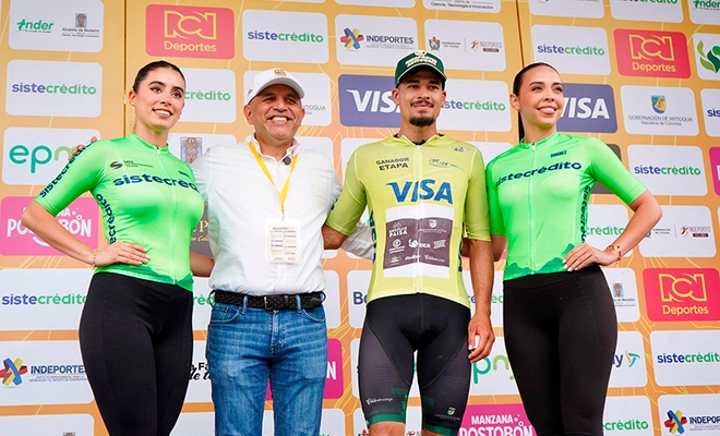 Cali dio la bienvenida al ‘Clásico RCN 2026’: Kevin Castillo ganó la quinta etapa