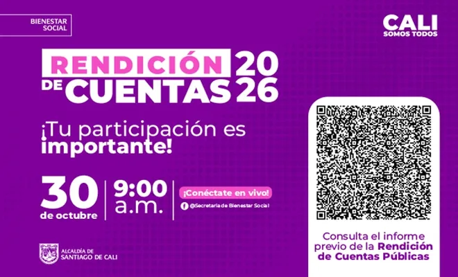Secretaría de Bienestar Social invita a consultar su informe previo de Rendición de Cuentas 2026