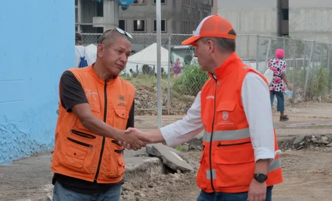 Secretaría de Infraestructura avanza en la renovación de las vías priorizadas por el Plan Cristo Rey