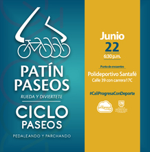 Patín y Ciclo Paseos Polideportivo Santa fe
