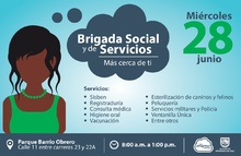 Brigada social y de Servicios Barrio Obrero, Comuna 9