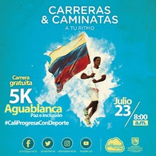 Carrera 5k Aguablanca - Paz e inclusión 