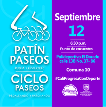 Patín y Ciclo Paseos Comuna 10