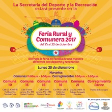 Feria Rural y Comunera 2017 Disfruta la feria en familia de una manera diferente con deporte y recreación