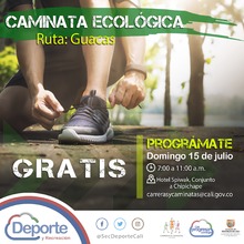Caminata ecológica ruta Guacas