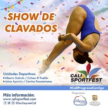 Show de Clavados - Cali SportFest 2018