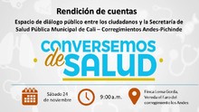 Rendición de Cuentas, Conversemos de Salud Corregimientos Andes-Pichinde
