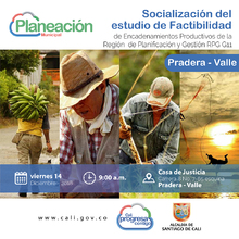 Socialización del estudio de factibilidad de encadenamientos productivos de la ciudad-región en Pradera