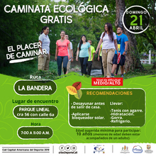 Caminata ecológica ruta La Bandera