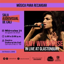 Música para recargar Amy Winehouse  - Centro Cultural de Cali, Carrera 5 No. 6-05 - Salón 218