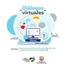 Diálogos Virtuales comuna 15 