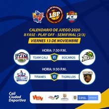 Semifinal Liga de Baloncesto Profesional Colombiana