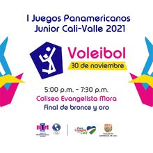 Voleibol equipos Masculina - I Juegos Panamericanos Junior Cali - Valle 2021