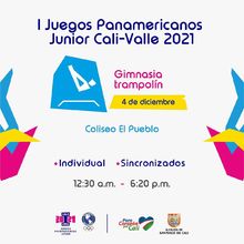 Gimnasia Trampolín - I Juegos Panamericanos Junior Cali - Valle 2021