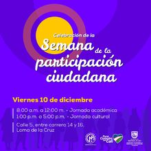 Celebración de la Semana de la participación ciudadana