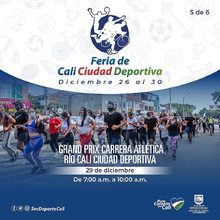 Feria de Cali Ciudad Deportiva: Grand Prix - Carrera atlética Río Cali