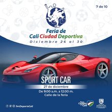 Feria de Cali Ciudad Deportiva: Sport Car