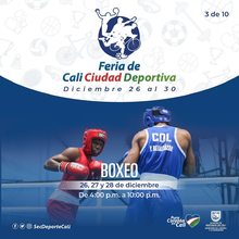 Feria de Cali Ciudad Deportiva: Boxeo