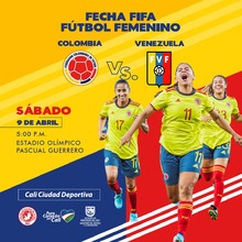 La selección Colombia femenina Vs la selección femenina de Venezuela