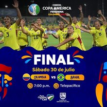 Final Copa America Femenina Colombia 2022