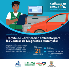 Trámite de certificación ambiental para los Centros de Diagnóstico Automotor