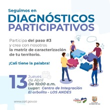 Diagnósticos participativos Los Andes